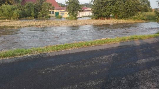 Oberwanie chmury nad Olszyną