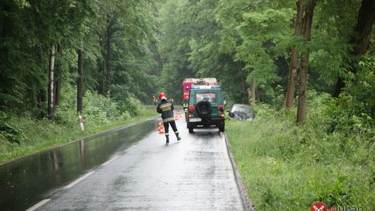 Poślizg na mokrej nawierzchni