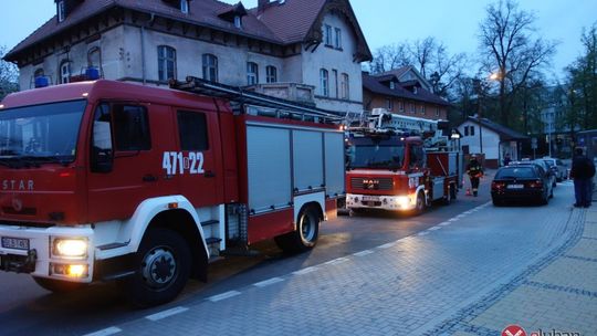 Pożar w galerii