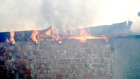 Pożar w Uboczu. Ogromne straty materialne