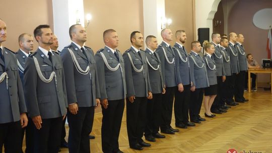 Uroczyste obchody Święta Policji w Lubaniu