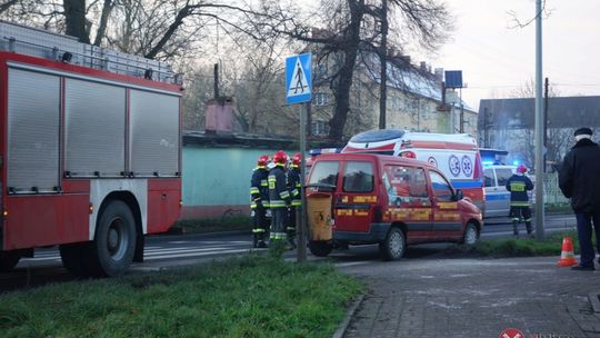 Potrącenie na Warszawskiej