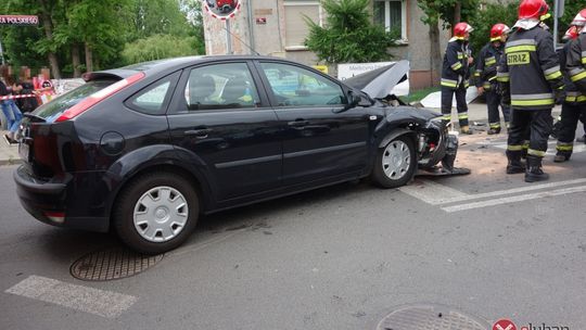 Kolizja na Osiedlu Piastów