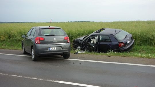 Wyprzedzał na trzeciego