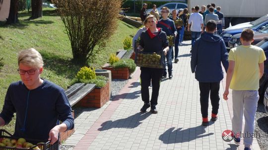 Kolejny TIR owoców przyjechał do Lubania