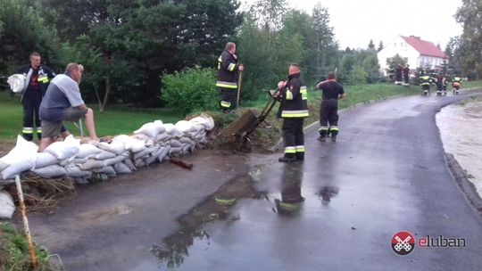 Oberwanie chmury nad Olszyną