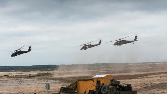 Noble Jump na poligonach w Świętoszowie