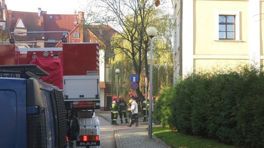 Alarm bombowy w Urzędzie Skarbowym