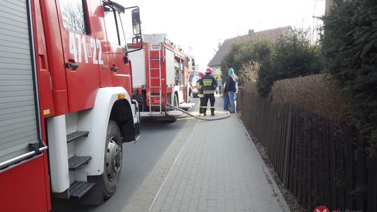 Omal nie zginął w płomieniach