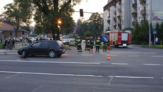 Wypadek obok Netto