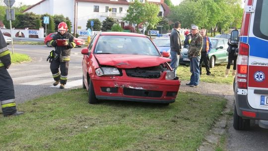 Niegroźny wypadek na obwodnicy