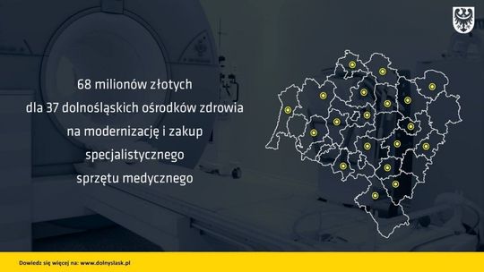 68 milionów na poprawę warunków leczenia