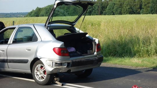 Kolizja między Biedrzychowicami a Olszyną