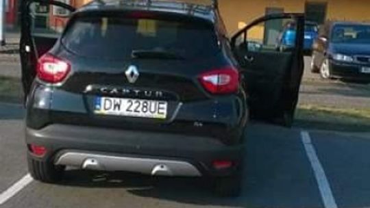 Skradziono Renault Captur