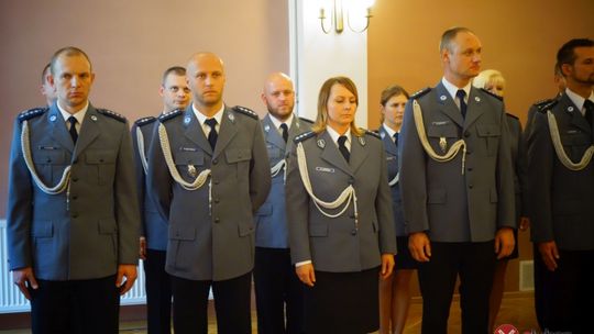 Uroczyste obchody Święta Policji w Lubaniu