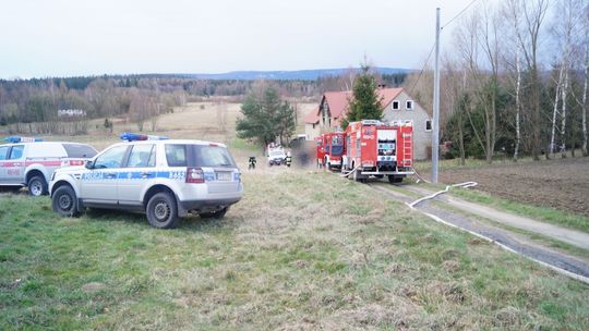 Sześć osób poszkodowanych w pożarze