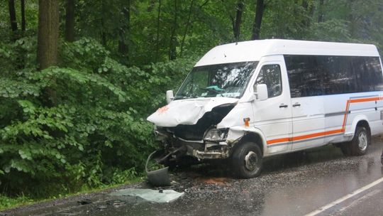 Groźny wpadek na łączniku A4