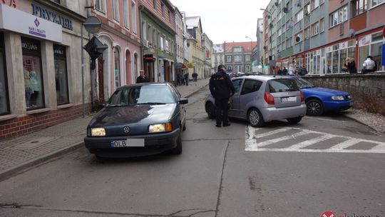 Chaos komunikacyjny w centrum Lubania