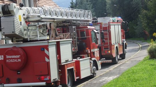 Pożar sadzy w Świeradowie