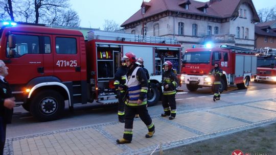 Pożar w galerii