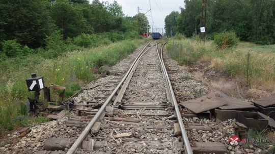 Wykolejenie na linii kolejowej Lubań - Węgliniec