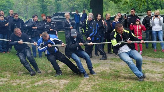 Motocykliści w Siekierczynie