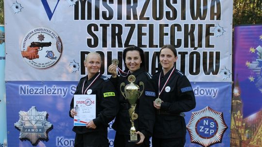 Lubańskie policjantki zdobyły srebrny medal