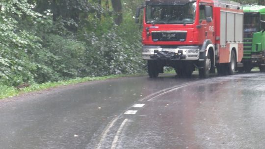 Groźny wpadek na łączniku A4