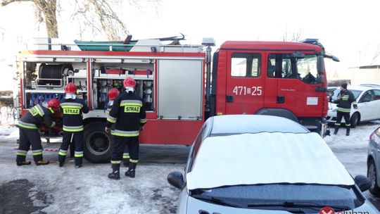 Pożar w mieszkaniu przy ul. Robotniczej