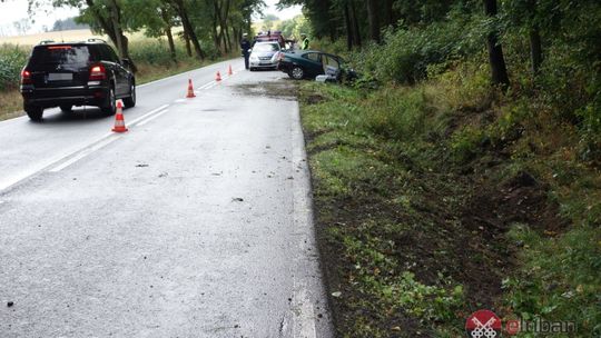 Kolejny wypadek na łączniku