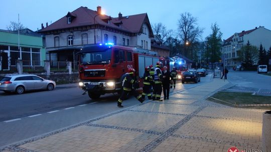 Pożar w galerii