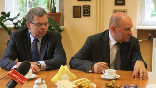 Minister kontroluje prace w powiecie