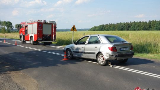 Kolizja między Biedrzychowicami a Olszyną