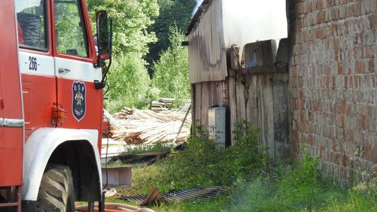 Pożar w Uboczu. Ogromne straty materialne