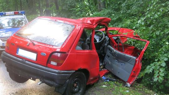 Groźny wpadek na łączniku A4