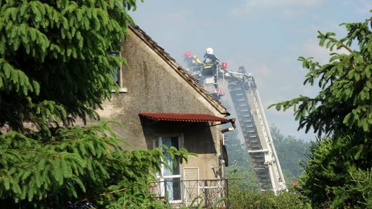 Pożar w Olszynie