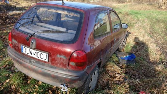 Policyjny pościg i śmigłowiec nad miastem