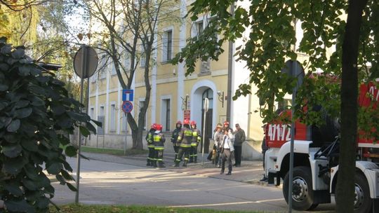 Alarm bombowy w Urzędzie Skarbowym