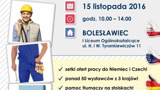 Transgraniczne targi z pracą za granicą po raz pierwszy w Bolesławcu