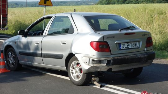 Kolizja między Biedrzychowicami a Olszyną