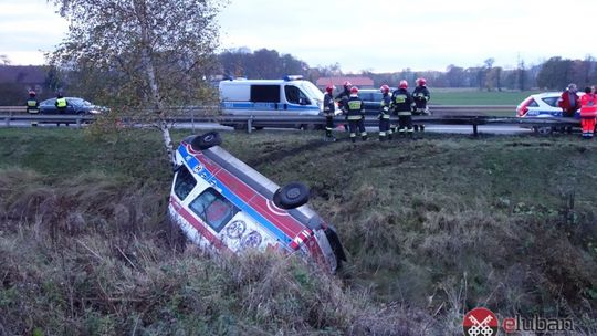 Kolizja z udziałem karetki pogotowia ratunkowego