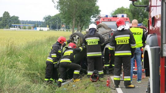 Tragiczny wypadek na łączniku prowadzącym do autostrady