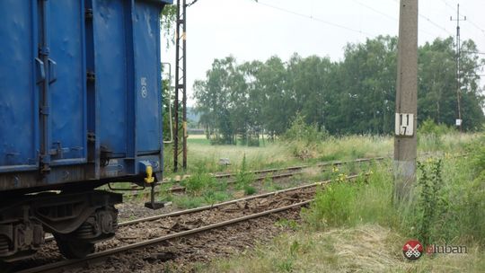 Wykolejenie na linii kolejowej Lubań - Węgliniec