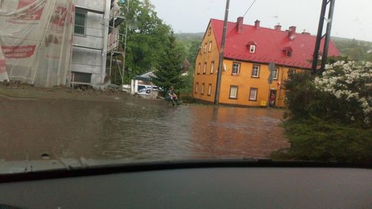 Nawałnica przeszła nad Bolesławcem i Świeradowem