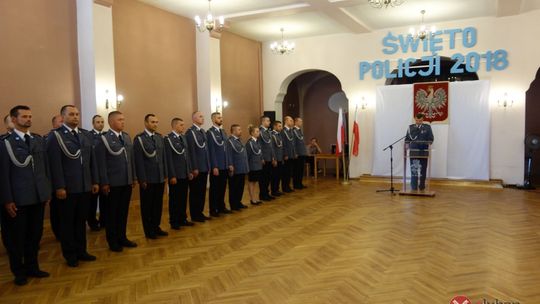 Uroczyste obchody Święta Policji w Lubaniu