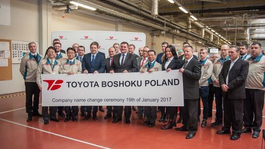 TBAI zmienia nazwę na Toyota Boshoku Poland