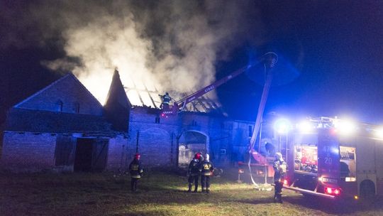 Seria pożarów w powiecie