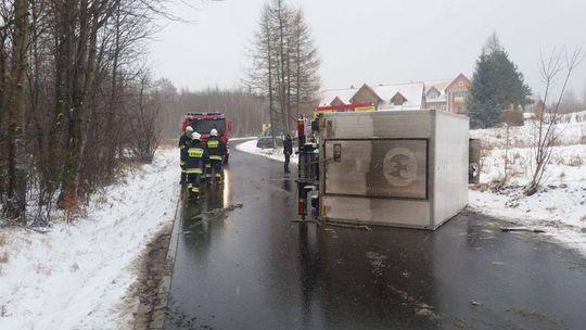 Niebezpiecznie na drogach powiatu