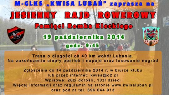 Jesienny Rajd Rowerowy