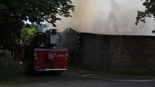 Pożar w Uboczu. Ogromne straty materialne